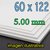 SINTRA/SINTRIA 5MM BLANCO  60 X 122 PVC ESPUMADO