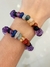 Pulsera 7 chakras con amatista - comprar online