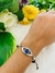 Pulsera de hilo con ojo turco