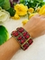 Pulsera Rígida roja