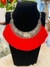 Collar de Fiesta Hilos Rojo