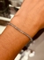 Pulsera de plata con aguamarina facetadas - comprar online