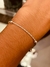 Pulsera de plata cuerda fina con esfera