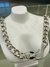 Collar de fiesta serpiente con strass