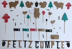 Kit Deco Cumple - Bosque Guada