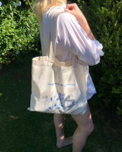 TOTE - Sonrisas violetas & remeras manchadas - comprar online