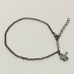 Pulseira Pingente Coroa