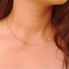 Choker Zircônia