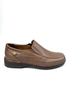Zapato de cuero con elásticos Cavatini (70-3980) - comprar online