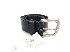 Cinturón de cuero negro Bianchi (3179) - comprar online