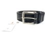 Cinturon de cuero negro Bianchi (3438)