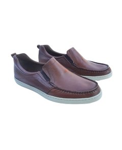 Náutico de cuero con elásticos Perissinotto (1025/2) - Calzados Miguel Angel - Zapatos de cuero