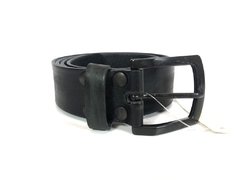 Cinturón de cuero negro Bianchi (3936) - comprar online