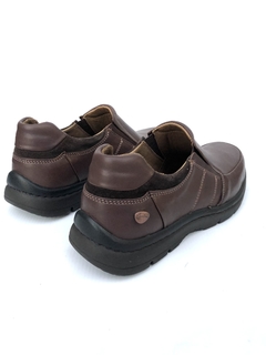 Zapato de cuero con elásticos Cavatini (70-5211). - Calzados Miguel Angel - Zapatos de cuero