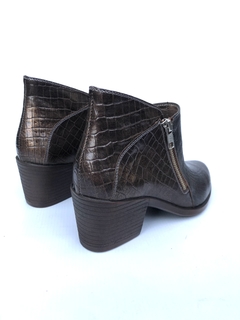Bota de cuero crocco Madero (6001) - Calzados Miguel Angel - Zapatos de cuero
