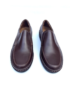 Zapato de cuero con elásticos Cavatini (70-3980) - comprar online