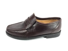 Mocasín de cuero con vincha Rinaldi (502) - Calzados Miguel Angel - Zapatos de cuero