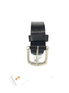 Cinturón de cuero negro Bianchi (3179) en internet