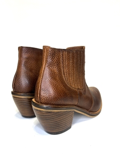 Bota de cuero texana Gravagna (4020) - Calzados Miguel Angel - Zapatos de cuero