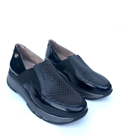 Zapato de cuero con elásticos Keady (8504) - comprar online