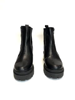 Bota de cuero combinada Gina Ferrari (6001F) - comprar online