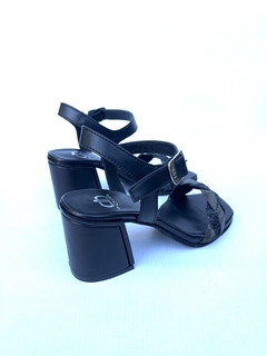 Sandalia de cuero con detalles Micadel (Venice) - Calzados Miguel Angel - Zapatos de cuero