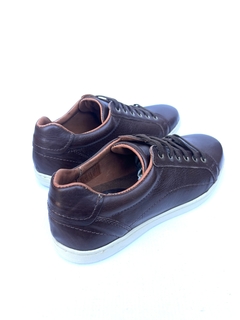 Zapatilla de cuero con cordones Perissinotto (5005) - Calzados Miguel Angel - Zapatos de cuero