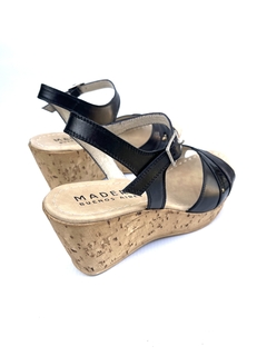 Sandalia de cuero combinada Madero (782) - Calzados Miguel Angel - Zapatos de cuero