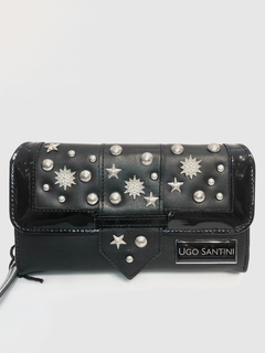 Billetera de cuero Ugo Santini (Dakota)