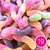 19- Gusanos dulces frutales x 100 grs
