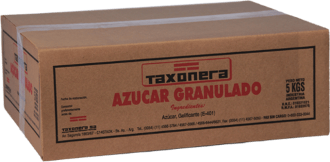 AZÚCAR GRANULADA TAXONERA - 5 KG