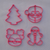KIT 4 CORTANTES DE NAVIDAD