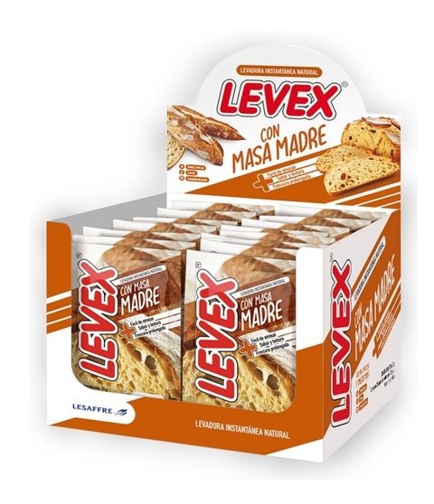 LEVADURA LEVEX CON MASA MADRE - 50 Unid. x 13 GR