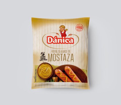 MOSTAZA DÁNICA SACHET - 3 KG