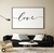 Cuadro para Living - INDIVIDUAL - Love Horizontal