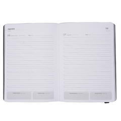 Agenda Mooving Black (diaria) - comprar online