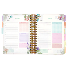 Agenda Mooving Floral (diaria)