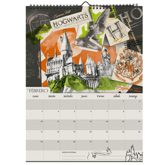 Calendario Mooving (Harry Potter) - LIBRERIA POSSE