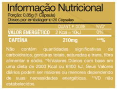 CAFEÍNA KINGLAB 60 CAPSULAS na internet