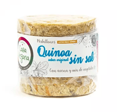 MEDALLONES DE QUINOA SIN SAL