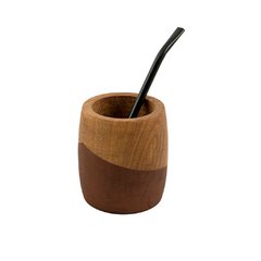 MATE MADERA BASE PINTADA - Cadeau