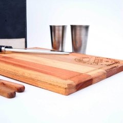 Imagen de SET DE ASADO RECTANGULAR CON TABLA DE CORTAR