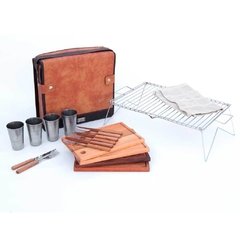 SET DE CAMPING Nro.2 CON PARRILLA RECTANGULAR - comprar online