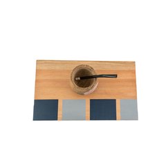 BANDEJA C/ MATE MADERA PINTADO NORDICO - tienda online