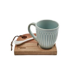 SET ROMA CON BASE DE MADERA X 3 - Cadeau