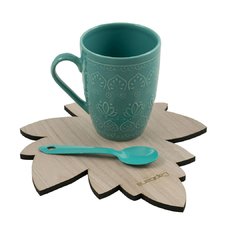 SET INFUSION MUG BASE DE HOJA X2