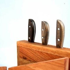 MINI SET DE CUCHILLOS DE QUESOS CON TABLA - tienda online