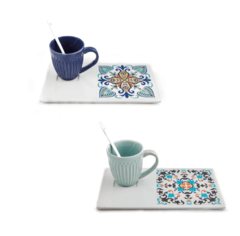 SET DESAYUNO PORCELANA - Cadeau