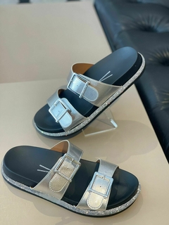 Birken Vizzano Preto/Prata