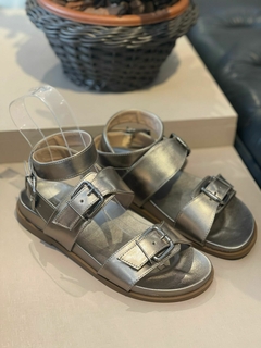 Papete Specchio Brand Lucila Pewter - comprar online